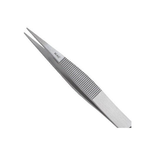 Excelta M-AC Utility Tweezers - Straight Medium Point Tip - 0.02