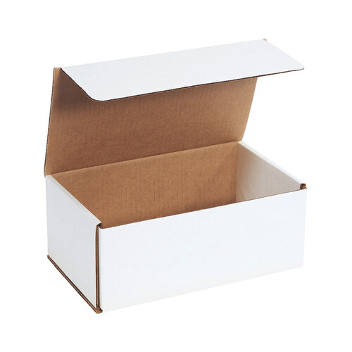 Oyster White Corrugated Mailer - 10" x 6" x 4"