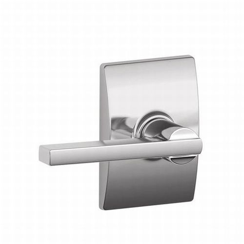 Latitude Lever with Century Rose Interior Active Trim with 12326 Latch and 10269 Strikes Bright Chrome Finish