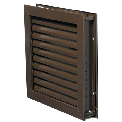 18" x 24" Fusible Link Louver for 1-3/4" 90 Minute Fire Rated Doors Dark Bronze Finish