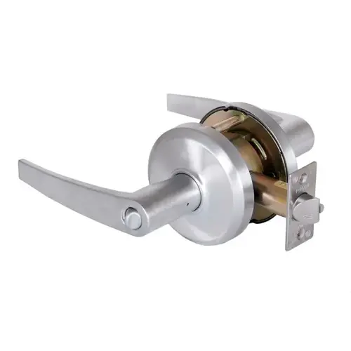 Slate Classroom Lock with 2-3/4" Backset and ASA Strike Satin Chrome Finish