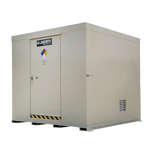 880 gal Bone Hazardous Material Storage Cabinet - 102" Width - 83" Height - Floor Standing