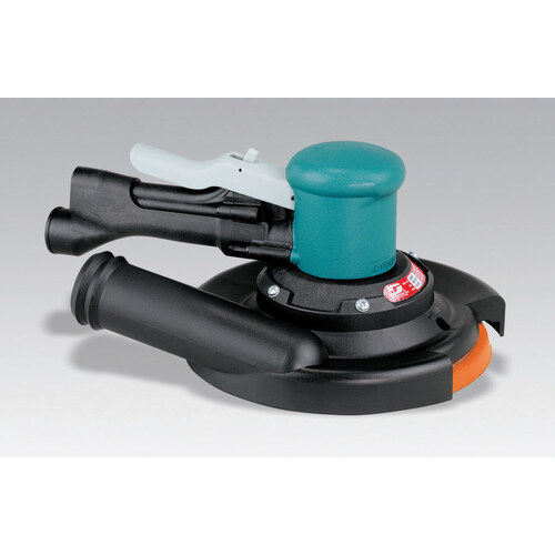 Dynabrade 58446 8" (203 mm) Dia. Two-Hand Gear-Driven Sander, Central Vacuum