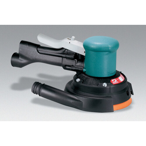 Dynabrade 58443 6" (152 mm) Dia. Two-Hand Gear-Driven Sander, Central Vacuum