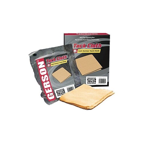 Deluxe Tack Cloth, 36 in L x 18 in W, Gold