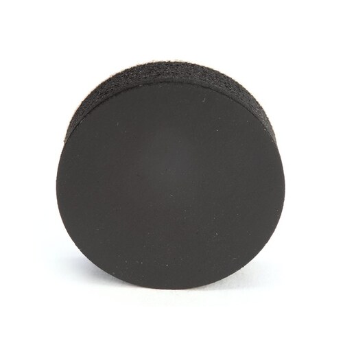 Regular Sanding Pad, 1-1/4 in Dia, Roloc TR Attachment Black