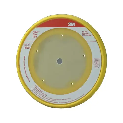 5582 Dust Free Disc Pad, 8 in Dia, PSA Attachment