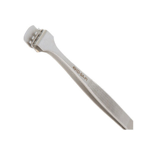 Excelta 491DSAPI Wafer Tweezers Stainless Steel Wafer Tip 5