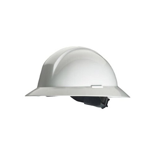 thumbnail image 2 of HD Polyethylene Hard Hat White 4 Point Ratchet Suspension Rain Trough 2 PK | UK 2 of 14