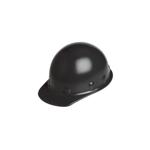 FibreMetal E2QRW11A000 Metal Black Thermoplastic Cap Style Hard Hat