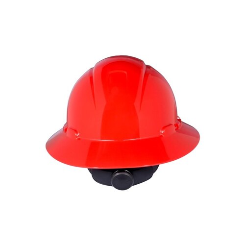 3M H805RUV H800 Series Red High Density Polyethylene Full Brim Hard