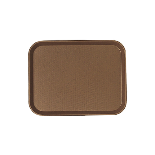 CAMBRO 1418FF167 Serving Tray Fast Food 14 X 18 Rectangle Tray Fast Food 14 X 18 Brown