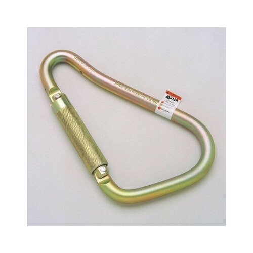 18-D Silver Steel Carabiner - 5 1/8" Width - 8 5/8" Length