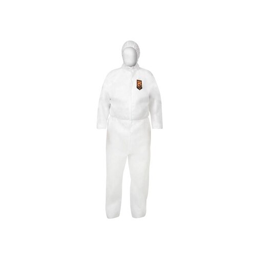 A50 White Large Cleanroom Coveralls