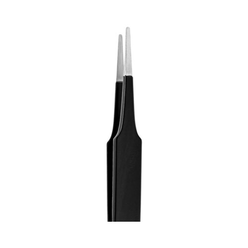 Straight Tweezers - Neverust Straight Tapered Tip - 4.5" Length -.018" x.010" Thick - 2A