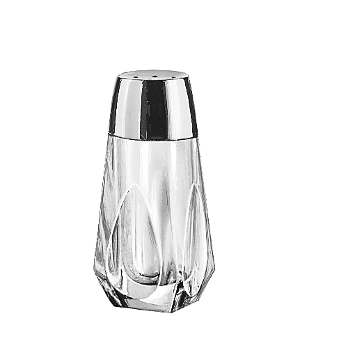 Libbey 1.5 Ounce Salt & Pepper Shaker With Chrome Plated Plastic Top, 24 Each