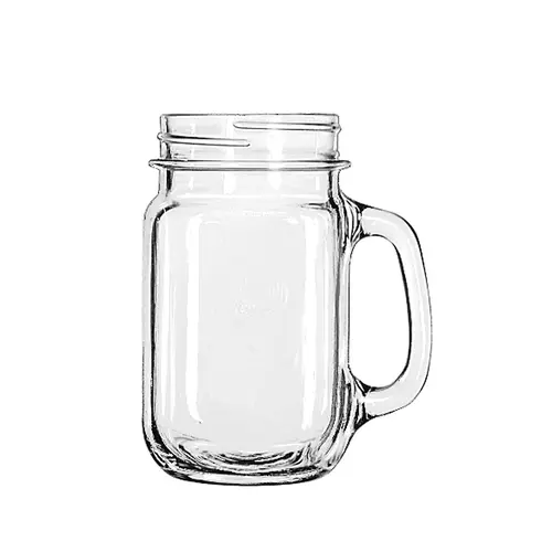 1 Doz MTS FS 16 oz Drinking Jar w/Handle 16 oz