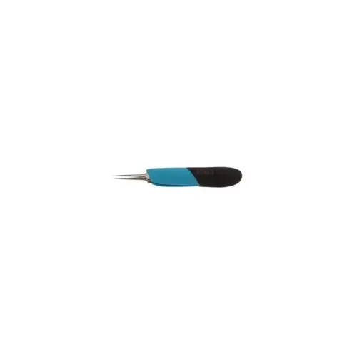Erem E5SA Utility Tweezers - Stainless Steel Straight Tip - 4.724" Length
