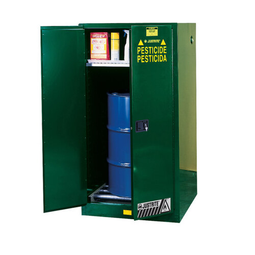 55 gal Green Hazardous Material Storage Cabinet