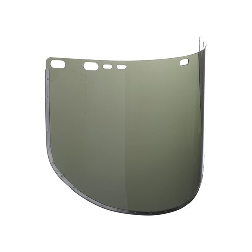 F30 Dark Green Acetate Face Shield Window - 12" Width - 8" Height