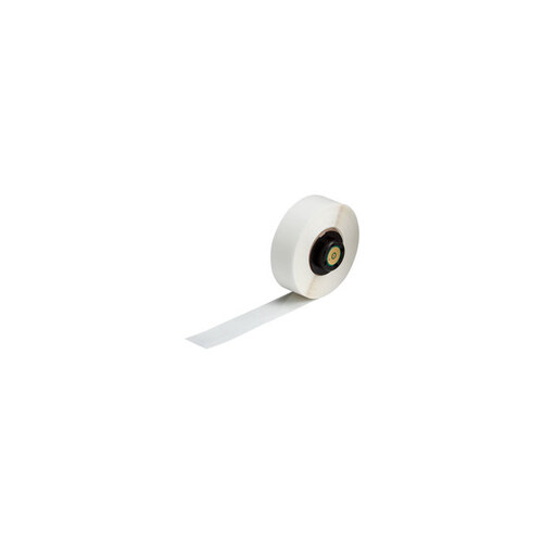 Clear Polyester Continuous Thermal Transfer Printer Label Roll - 0.5" Width - 50 ft Length - B-432