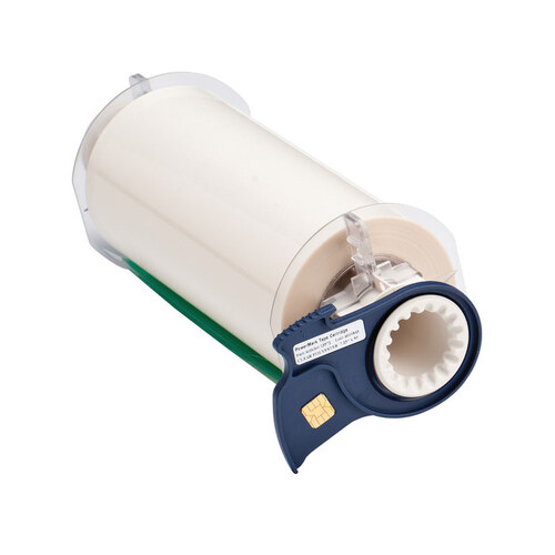 Polyester Continuous Thermal Transfer Printer Label Roll - 7" Width - 50 ft Length
