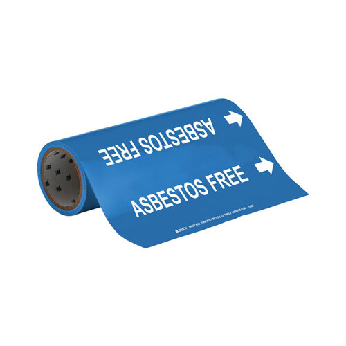 Acid, Base & Caustic Wrap-Around Pipe Marker