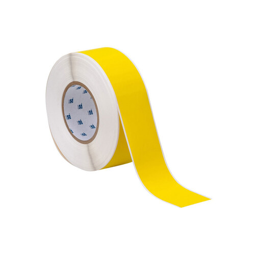 Yellow Polyimide Continuous Thermal Transfer Printer Label Roll - 2" Width - 300 ft Length - B-472