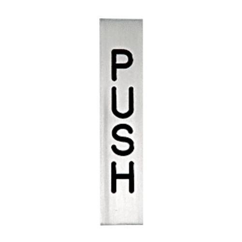 CRL 4EPBSPU Brushed Stainless 4-1/2" Push Indicator
