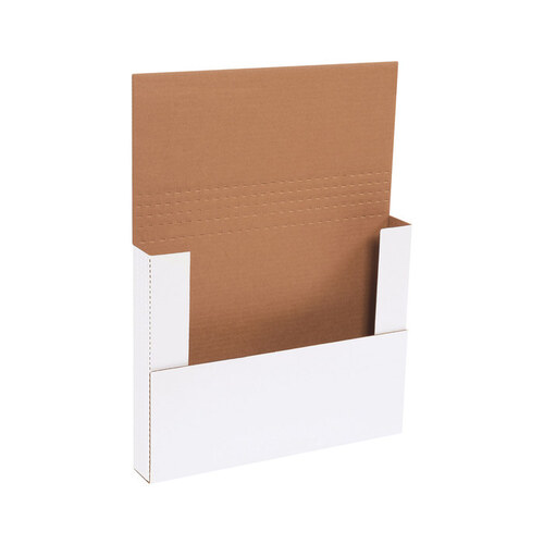White Easy-Fold Mailer - 11 1/4" x 14 1/4" x 2"