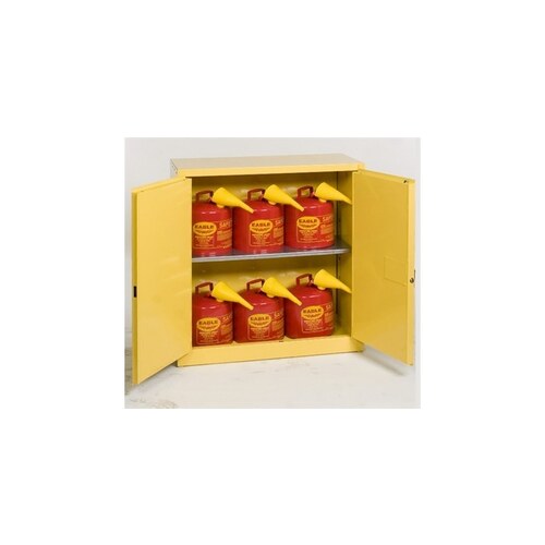 30 gal Yellow Hazardous Material Storage Cabinet