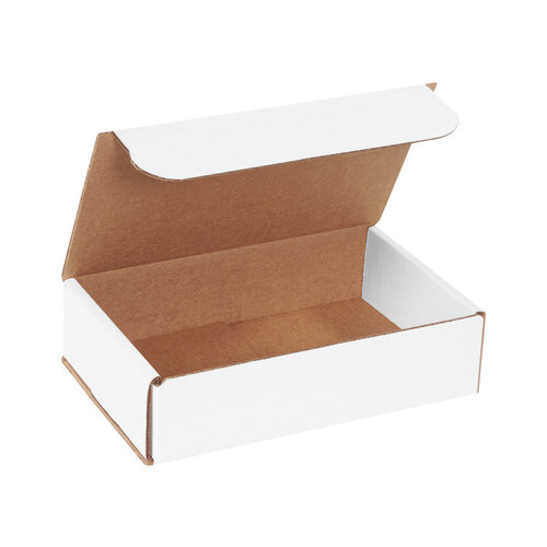Oyster White Corrugated Mailer - 8" x 5" x 2"