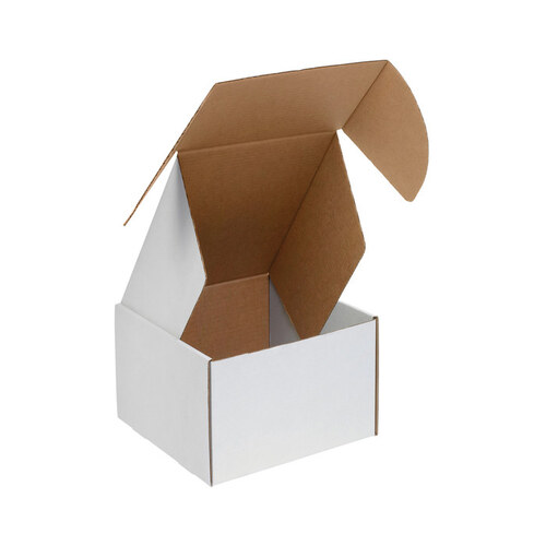 Oyster White Deluxe Literature Mailer - 4" x 4" x 4"