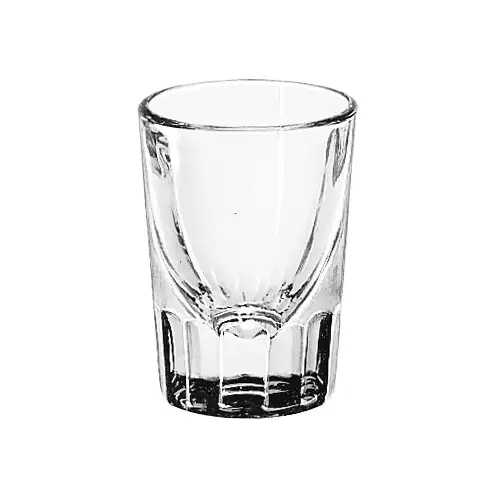 Libbey 1.5 Ounce Fluted Whiskey Glass, 48 Each