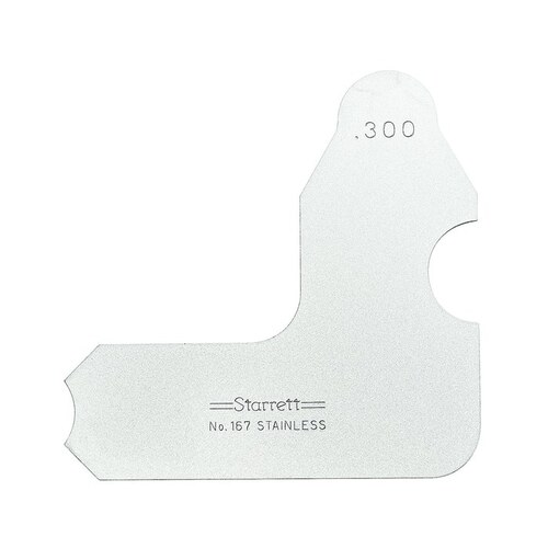 Starrett 167300 Steel Radius Gauge