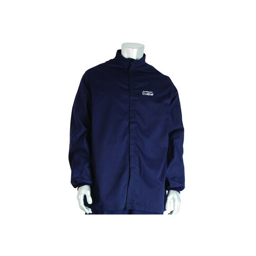 PIP 9100-21782/4XL 9100-21782 Blue 4XL Indura Ultrasoft Arc Flash  Protection Jacket - Fits 60 to 62