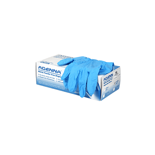 CRL 7005SM Small Disposable Nitrile Gloves - 100/Bx