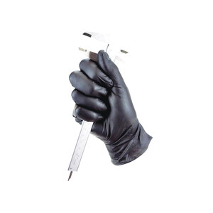 tgc black nitrile gloves