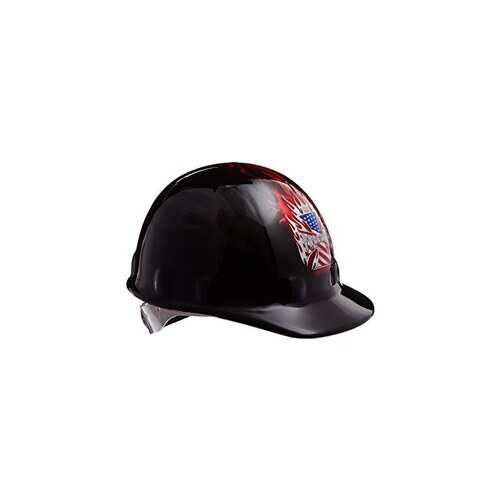 Fibre-Metal E2RW00A007 Metal Thermoplastic Cap Style Hard Hat - 8-Point ...