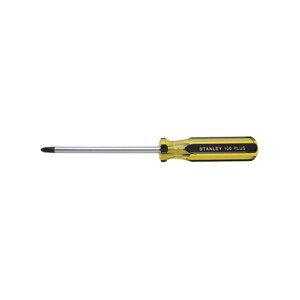 Stanley 64-103-A Screwdriver, Philliips, #3 Tip, 6 Blade, 10-1/2