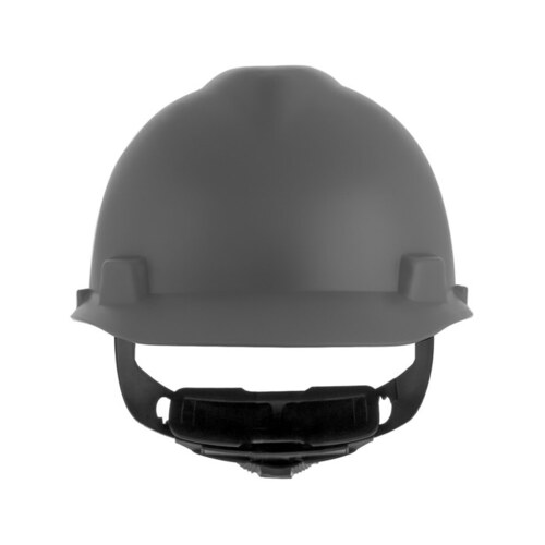 Matte Grey High Density Polyethylene Hard Hat