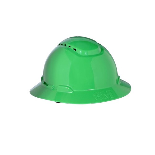 3M H804V H800 Series Green High Density Polyethylene Full Brim Hard