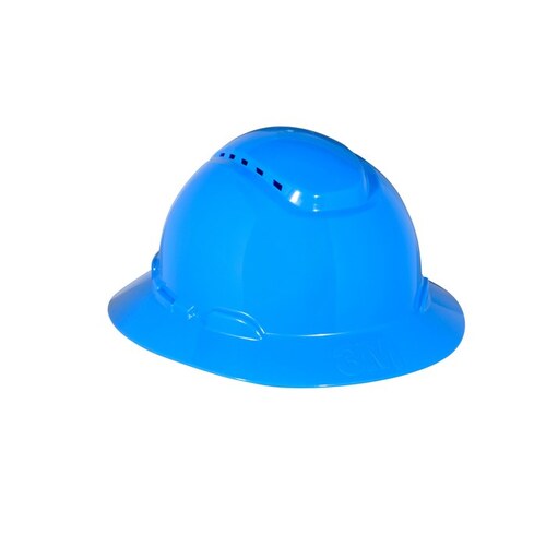 3M H803V H800 Series Blue High Density Polyethylene Full Brim Hard