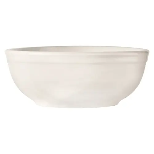 3 Doz PORCELANA ROLLED EDGE Bright White 10 oz Oatmeal Bowl 5