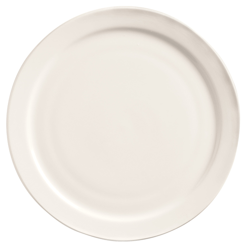 WORLD TABLEWARE 840-410N-11 World Tableware Porcelana 6.5 Inch Undecorated Bright White Narrow Rim Plate, 36 Each