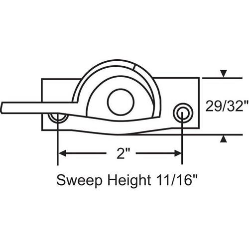 CAM LOCK BRONZE