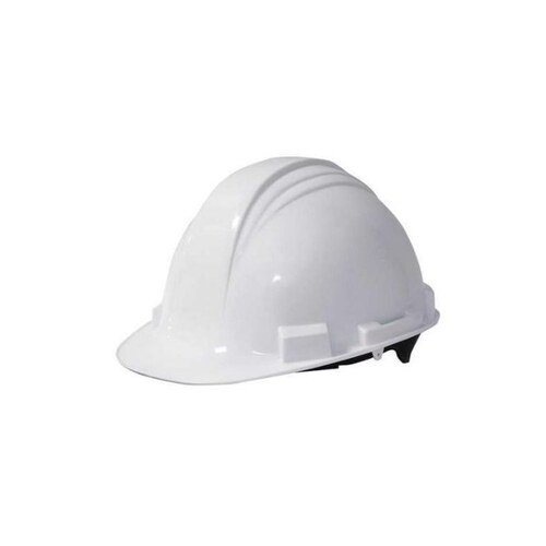 North A59R010000 White High Density Polyethylene Cap Style Hard Hat - 2 ...