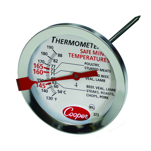 COOPER-ATKINS 323-0-1 THERMOMETER MEAT 130 190F 323