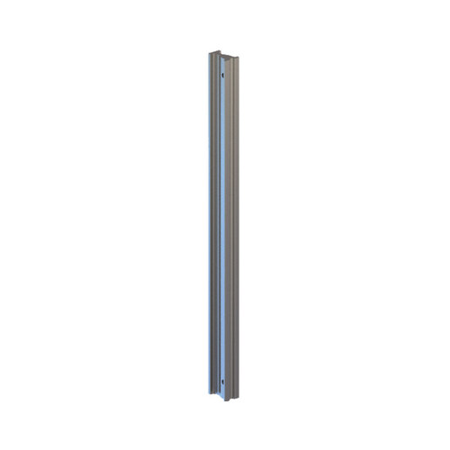 Silver Aluminum Ladder Mount Rail - 1.6" Width - 3 m Length