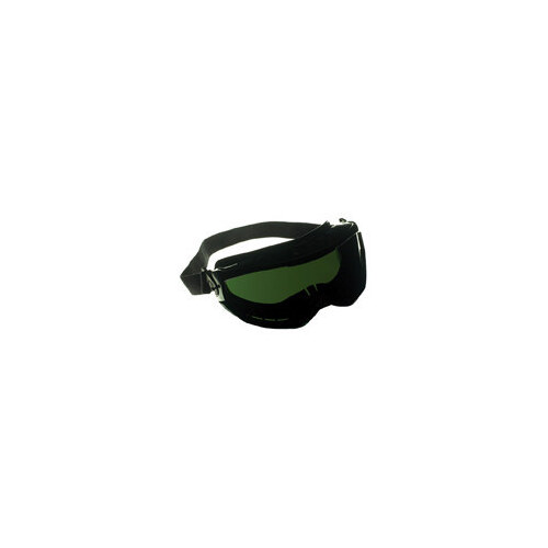 V80 Polycarbonate Over The Glass (OTG) Welding Goggles Shade 5.0 Lens - Black Frame - Indirect Vent - Flexible Frame